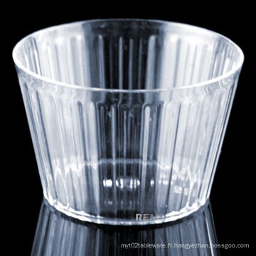 Coupe en plastique Coupe jetable Mini Bowl 1.8 Oz